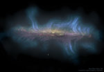 27.01.2021 - Vertikální magnetické pole z NGC 5775
