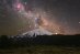 25.01.2021 - Jižní kříž nad chilským vulkánem