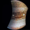08.06.2021 - Tvář v mračnech Jupiteru z  Juno