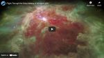 07.07.2021 - Let Mlhovinou v Orionu v infračerveném světle