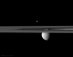 04.01.2022 - Měsíce za prstenci u Saturnu