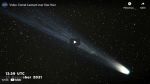 25.01.2022 - Více než hodinové video komety Leonard