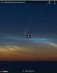26.07.2022 - Východ komety NEOWISE nad Jaderským mořem