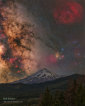 28.09.2022 - Bouřlivá obloha nad Mount Shasta