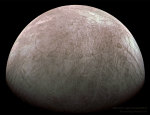 03.10.2022 - Jupiterova Europa z kosmické sondy Juno