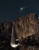 21.02.2023 - Kometa ZTF nad Yosemitským vodopádem