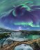 04.07.2023 - Polární záře nad islandským vodopádem