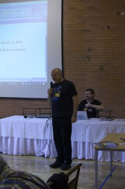 zleva: Miroslav Randa, Ota Kéhar - usnesení a závěr konference