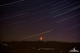 Startrails nad Šacberkem