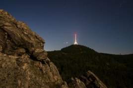 Romantická vyhlídka na planety