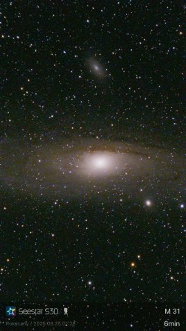 Mlhovina v Andromedě M31