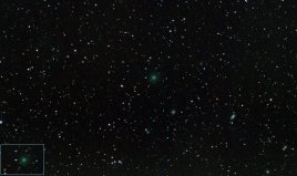 Snímek komety 24P/Schaumasse.