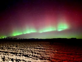 Polární záře 19. 1. 2026