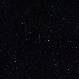 Snímek komety 24P/Schaumasse.