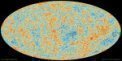 Mapa mikrovlnného pozadí z družice Planck