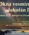 Plakát semináře Okna vesmíru dokořán II