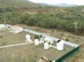 Autor: Genadij Borisov - Areál ANC, teleskop HGB-650 v kupole úplne vpravo.