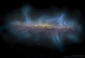Vertikální magnetické pole z NGC 5775