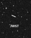 Autor: Milan Antoš - Dalekohled Jamese Webba a druhého stupně Ariane 5 ve hvězdném poli. Dalekohled byl pořízen Milanem Antošem z Jablonce nad Nisou.
