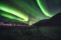 Autor: Jan Klíma - Polární záře nad ostrovem Kvaløya