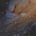 NGC 206 a hvězdná mračna Andromedy
