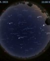 Autor: Stellarium/Martin Gembec - Mapa oblohy 17. května 2023 ve 22:00 SELČ
