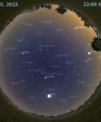 Autor: Stellarium/Martin Gembec - Mapa oblohy 31. května 2023 ve 22:00 SELČ
