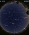 Autor: Stellarium/Martin Gembec - Mapa oblohy 20. září 2023 ve 20:00 SELČ
