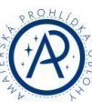 Autor: Michal Kroužel - Logo Amatérské prohlídky oblohy