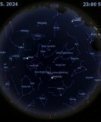Autor: Stellarium/Martin Gembec - Mapa oblohy 29. května 2024 ve 23:00 SELČ
