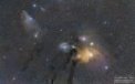 Autor: Jan Beranek - širší okolí hvězdy Antares / komplex mlhovin rho Oph