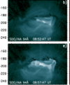 Autor: Astronomický ústav AV ČR - Komplikovaný kompozit demonstrující bohatost dostupného materiálu pro erupci třídy M5.7 z 4. května 2022. Horní panel ukazuje světelnou křivku v rentgenové oblasti, která dobře identifikuje jednotlivé fáze erupce. Panely b) až g) zachycují kontextová pozorování z přístrojů SDO/AIA a SDO/HMI ve dvou časech, zvýrazněných na horním panelu vertikálními čarami. Bílým obrysem je také naznačeno zorné pole kamer spektrografu IRIS a černým pole pozemních pozorování kamerami HIFI+. Bílou čárkovanou je pak naznačena pozice štěrbiny spektrografu IRIS a dvojicí červených šipek pak přesná pozice vyšetřovaného pixelu. Vyšetřovaná pozorování z družice IRIS a v trojici pozemních kamer jsou pak uvedena na panelech i) až l). A nakonec na spodních panelech m) až o) jsou zachycena pozorování z Ondřejova, z přístrojů FICUS, HSFA-2 a ze Sluneční patroly. Tato pozorování jsou v čáře Hα.