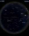 Autor: Stellarium/Martin Gembec - Mapa oblohy 23. dubna 2025 ve 22:00 SELč