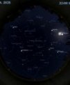Autor: Stellarium/Martin Gembec - Mapa oblohy 30. dubna 2025 ve 22:00 SELČ