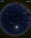Autor: Stellarium/Martin Gembec - Mapa oblohy 7. května 2025 ve 22:00 SELČ