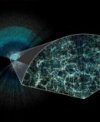 Autor: Claire Lamman/DESI collaboration - DESI (Dark Energy Spectroscopic Instrument) provádí spektrografickou astronomickou přehlídku vzdálených galaxií a měří od roku 2021 rozpínání vesmíru. Země je ve středu výseče a jde o nejpodrobnější 3D mapu vesmíru, jakou nyní máme.