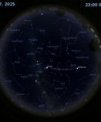 Autor: Stellarium/Martin Gembec - Mapa oblohy 23. července 2025 ve 23:00 SELČ