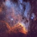 Autor: Martin Mančuška - IC 5070 (The Pelican nebula - SHO)