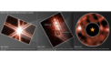 Autor: NASA, ESA, CSA, Aniket Sanghi (Caltech), Chas Beichman (NExScI, NASA/JPL-Caltech), Dimitri Mawet (Ca - Mozaika tří snímků z JWST systému Alfa Centauri A a B. Vlevo přeexponované světlo obou hvězd. Uprostřed je Alfa Centauri A zakryta, jak to umí přístroj MIRI. Vpravo je obraz vyčištěn o známé chyby dané zobrazovací soustavou (zrcdla šestiúhelníkového tvaru a držák sekundárního zrcadla).