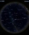 Autor: Stellarium/Martin Gembec - Mapa oblohy 20. srpna 2025 ve 22:00 SELČ