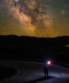 Autor: Ondrej Králik - Autoportrét astrofotografa na výjimečné lokalitě Mazin v Chorvatsku