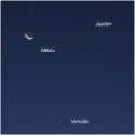 Autor: Miroslav Zimmer - Venuše, Měsíc a Jupiter