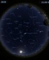 Autor: Stellarium/Martin Gembec - Mapa oblohy 3. září 2025 ve 21:00 SELČ