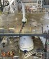 Autor: Lockheed Martin - Kosmická loď Orion mise Artemis II se záchrannou věžičkou na raketě SLS