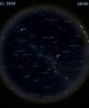 Autor: Stellarium/Martin Gembec - Mapa oblohy 12. listopadu 2025 v 18:00 SEČ