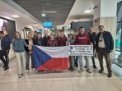 Autor: Radka Křížová - Česká výprava (včetně vedoucích) po příletu na letiště v Iasi