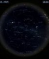Autor: Stellarium/Martin Gembec - Mapa oblohy 10. prosince 2025 v 18:00 SEČ