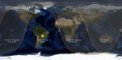 Autor: Xavier Jubier. - Mapa viditelnosti přechodu Merkuru 11. listopadu 2019 ve světě.