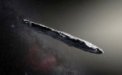 Autor: ESO / M. Kornmesser - Umělecká představa objektu 1I/'Oumuamua