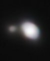 Autor: ESO - Podvojná planetka 1999 KW4 na snímku získaném pomocí dalekohledu ESO/VLT a přístroje SPHERE